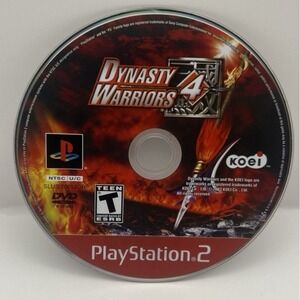 PLAYSTATION 2 PS2 DYNASTY WARRIORS 4 GAME DISC ONLY